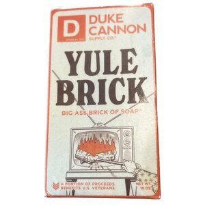 Duke Cannon Yule Brick Big Ass Brick Of Soap 10 Oz Triple-Milled With Natural Oi